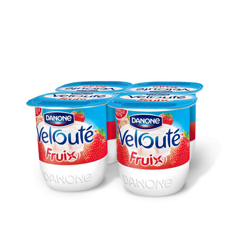 Veloute Fraise Danone 4 x 125 g